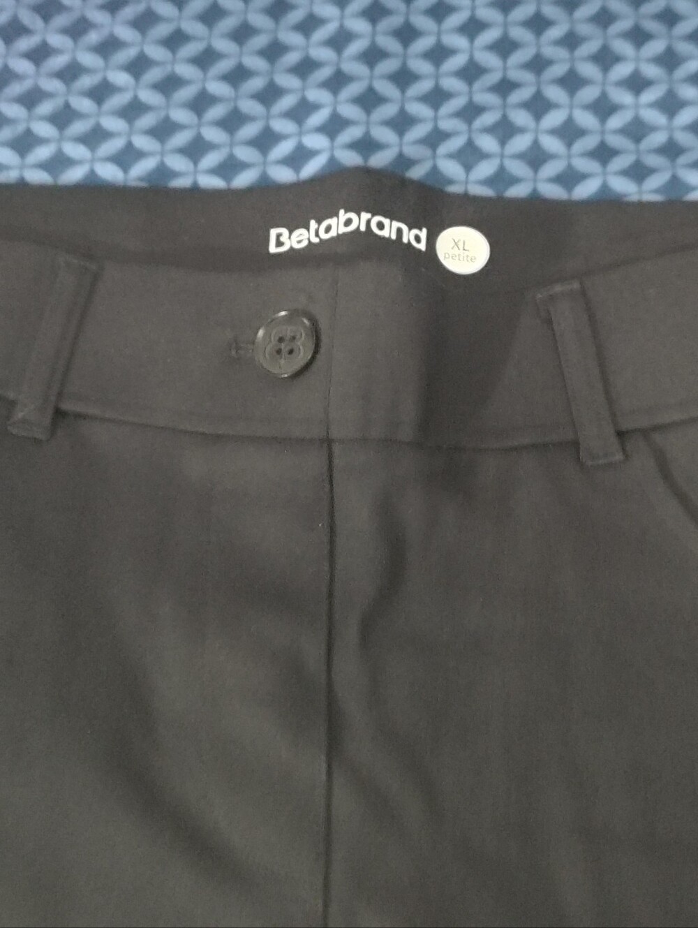 Betabrand Black Stretch Pants – XL Petite – Brand New, Unworn, NWT